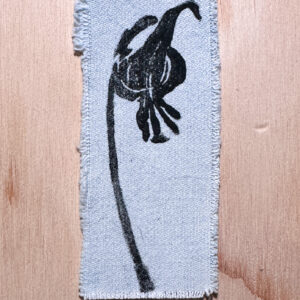 Glacier Lily Fabric Sticker