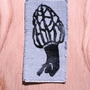 Morel Fabric Sticker