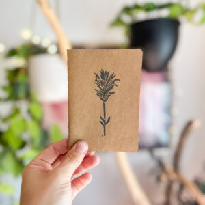 Indian Paintbrush Mini Notebook