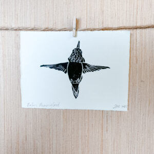 Hummingbird Paper Print