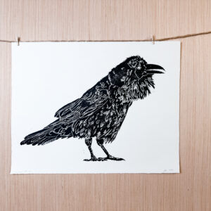 Raven Paper Print