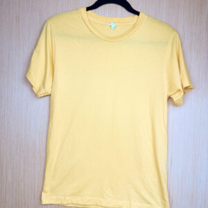 Front of yellow t-shirt.